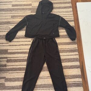 NUX Black Track Pants & Joggers